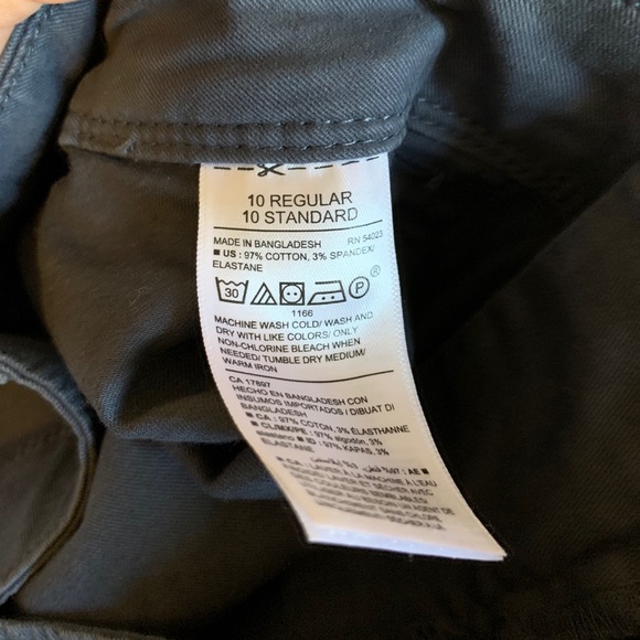 Charcoal Grey Pixie Pants - Picture 3 of 3